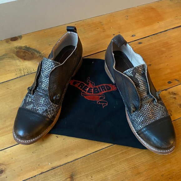 Firebird Mabel Leather Shoes - Picture 2 of 8